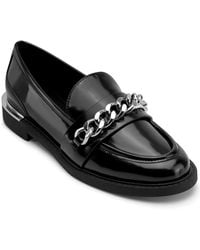 DKNY - Ryleigh W/ Chain Slip On Loafers - Lyst