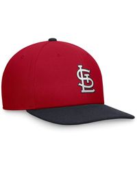 Nike - Red/navy St. Louis Cardinals Evergreen Two-tone Snapback Hat - Lyst