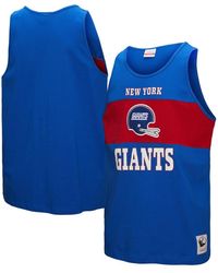 Mitchell & Ness - New York Giants Retro Color Block Tank Top - Lyst