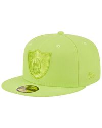 KTZ - Las Vegas Raiders Color Pack Brights 59fifty Fitted Hat - Lyst