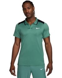 Nike - Court Advantage Dri-fit Colorblocked Tennis Polo Shirt - Lyst