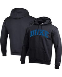 Champion - Duke Blue Devils Basic Arch Fleece Pullover Hoodie - Lyst