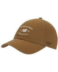 New Balance - Low-profile 6-panel Adjustable Baseball Cap - Lyst