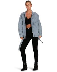 Belle & Bloom - All About You Denim Jacket - Lyst