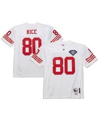 Mitchell & Ness - Jerry Rice San Francisco 49ers 1994 Authentic Throwback Retired Player Jersey - Lyst