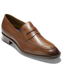 Cole Haan - Hawthorne Slip-on Leather Penny Loafers - Lyst