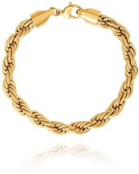 Lucky Brand - Tone Rope Chain Bracelet - Lyst