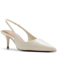 ALDO - Calantha Almond Toe Slingback Pumps - Lyst
