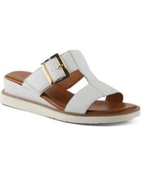 Spring Step - Seaport Wedge Sandal - Lyst
