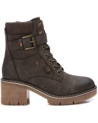 Xti - Combat Booties By - Lyst