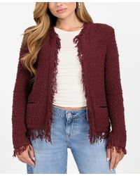 Guess - Kaesi Boucle Jacket - Lyst