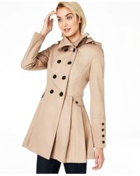 calvin klein womens petite coats