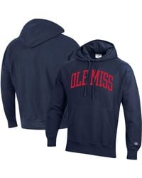 Champion - Illinois Fighting Illini Team Arch Reverse Weave Pullover Hoodie - Lyst