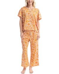 Ocean Pacific - Printed Henley Pajama Set - Lyst