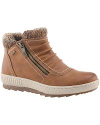 Spring Step - Cleora Water Resistant Dual-zip Bootie - Lyst