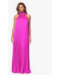 Xscape - Pleat Detail Ball Gown Dress - Lyst
