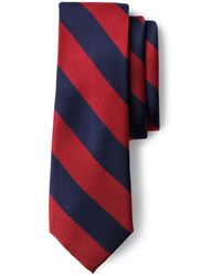 Lands' End - School Uniform Stripe To Be Tied Tie - Lyst