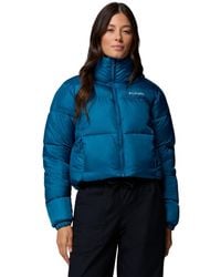 Columbia - Puffect Cropped Jacket - Lyst