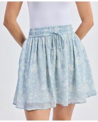 REISTOR - Drawstring Short Skirt - Lyst