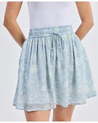 REISTOR - Drawstring Short Skirt - Lyst