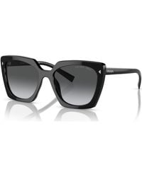Prada - Signature Square Sunglasses - Lyst