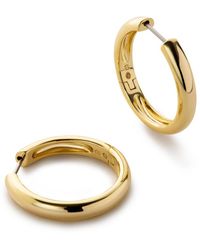 Ana Luisa - Gold Hoop Earrings - Giulia Large - Gold, Gold - Lyst