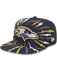 KTZ - Baltimore Ravens Bolt 9fifty A-frame Snapback Baseball Cap - Lyst