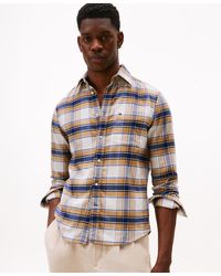 Tommy Hilfiger - Flannel Tartan Check Shirt - Lyst