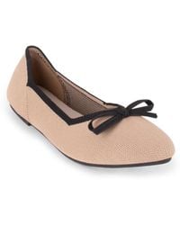 Tahari - Tortuga Knit Slip-on Flats - Lyst