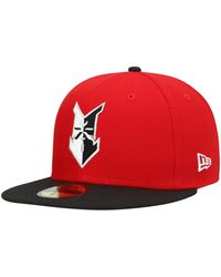 KTZ - Indianapolis Indians Authentic Collection Team Home 59fifty Fitted Hat - Lyst