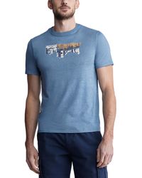 Buffalo David Bitton - Tobras Abstract Graphic T-shirt - Lyst