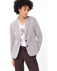 Olsen - Seersucker Blazer - Lyst