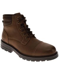 Dockers - Thomas rugged Lace-up Round Toe Boots - Lyst