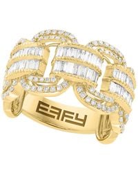 Effy - Round Baguette Diamond Ring (3/4 Ct. T.w. - Lyst