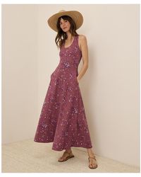 slim fit dress slacks Marcella Ruffle Slit Satin Dress Merlot / M