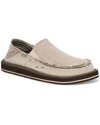 Sanuk - Donny Two-tone Slip-on Shoes - Lyst