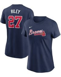 Nike - Austin Riley Atlanta Braves Fuse Name Number T-shirt - Lyst
