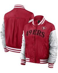 Fanatics - San Francisco 49ers Elements Wave Full-snap Jacket - Lyst