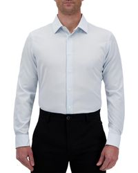 Report Collection - Slim-fit Motif-print Dress Shirt - Lyst