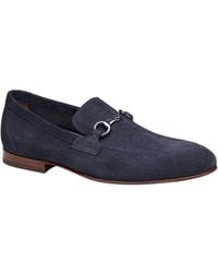Johnston & Murphy - higgins Bit Round Toe Loafers - Lyst