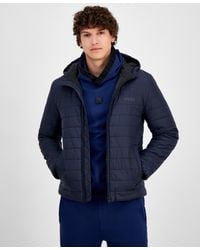 BOSS - Hugo By Barvi2435 Slim-fit Quilted Full-zip Liner Jacket - Lyst