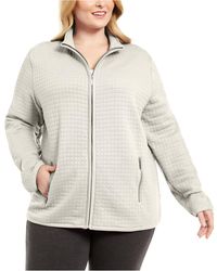 karen scott zip up jacket