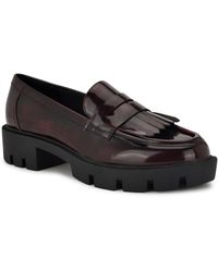 Nine West - Missa Lug Sole Penny Loafers - Lyst