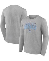 Fanatics - Kansas City Royals Iconic Long- Sleeves T-shirt - Lyst