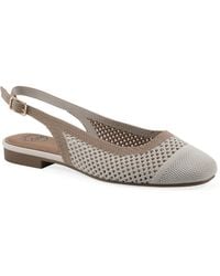 White Mountain - Bonie Slingback Flats - Lyst