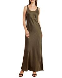 Paneros Clothing - Lola Satin Slip Dress - Lyst