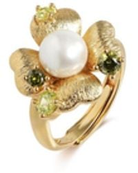 Retro Chic - Garden Blossom Ring - Lyst