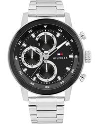 Tommy Hilfiger - Multifunction -tone Stainless Steel Bracelet Watch - Lyst