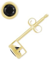 Macy's - Gemstone Round Stud Earrings - Lyst