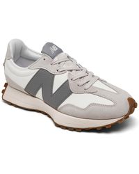 New Balance - 327 Logo Pop Casual Sneakers From Finish Line - Lyst